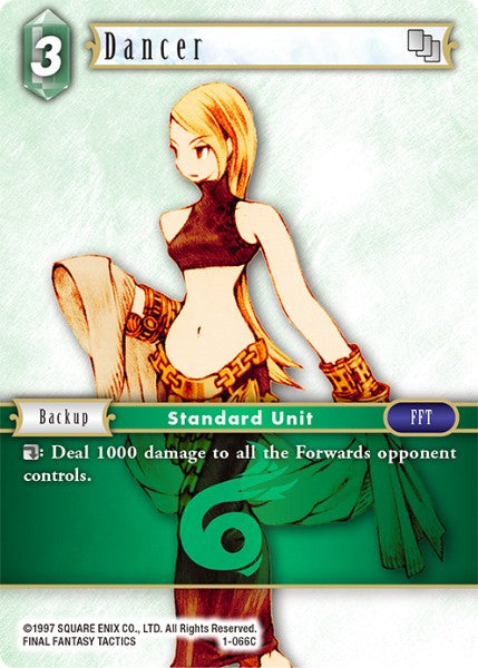 Dancer - 1-066C - Card Cavern
