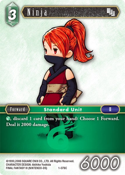 Ninja - 1-078C - Card Cavern