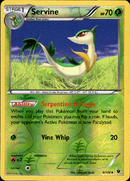 Servine - 6/124 - Fates Collide - Reverse Holo - Card Cavern