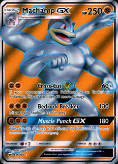 Machamp GX Full Art - 135/147 - Burning Shadows - Holo - Card Cavern