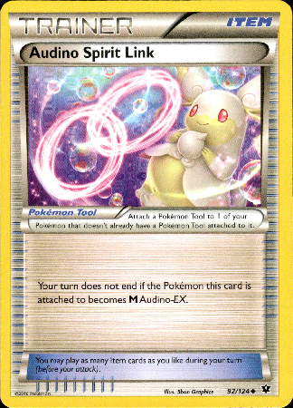 Audino Spirit Link - 92/124 - Fates Collide - Card Cavern