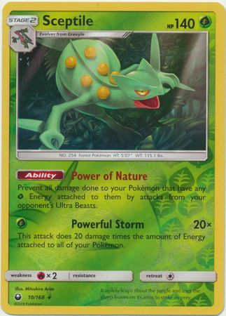 Sceptile - 10/168 - Celestial Storm - Reverse Holo - Card Cavern