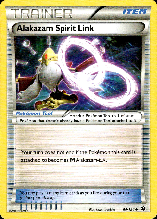 Alakazam Spirit Link - 90/124 - Fates Collide - Card Cavern