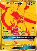 Tapu Bulu GX Gold Secret Rare - SV91/SV94 - Hidden Fates - Holo - Card Cavern