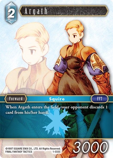 Argath - 1-033C - Opus I - Card Cavern