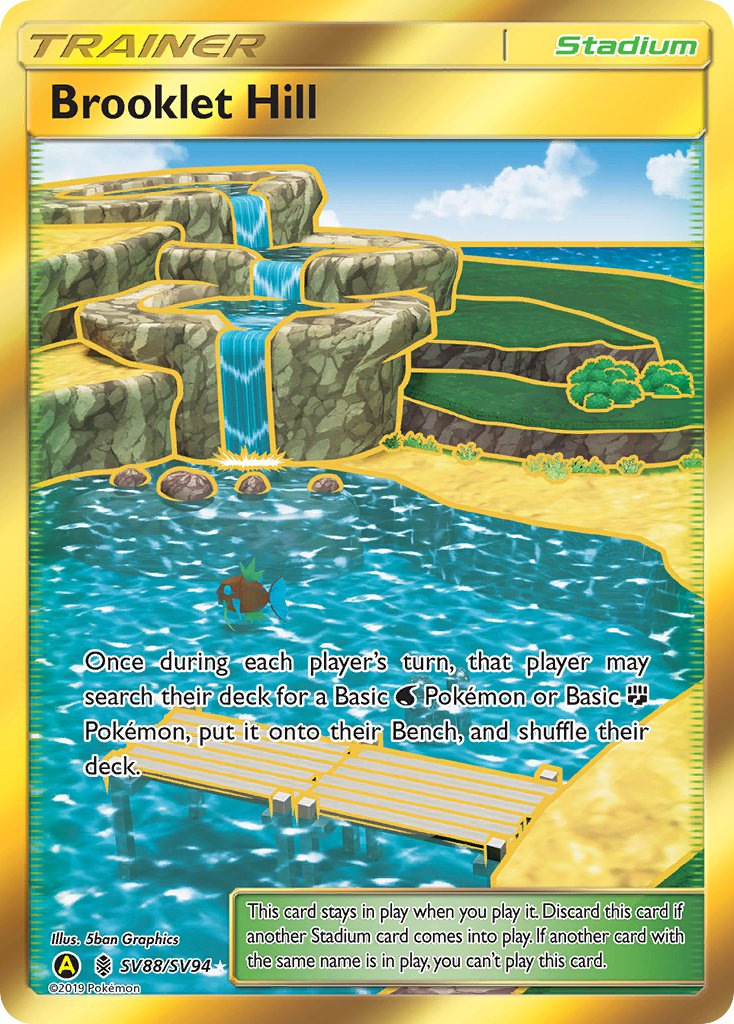 Brooklet Hill - SV88/SV94 - Hidden Fates - Card Cavern