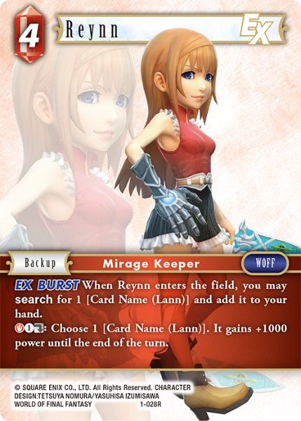 Reynn - 1-028R - Opus I - Foil - Card Cavern