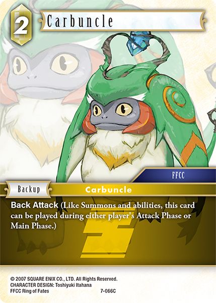 Carbuncle - 7-066C - Opus VII - Card Cavern