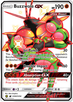Buzzwole GX - SV68/SV94 - Hidden Fates - Holo - Card Cavern