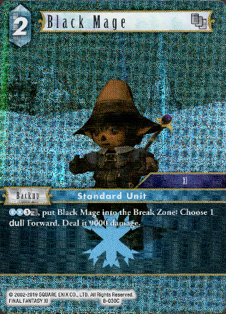 Black Mage - 8-030C - Opus VIII - Foil - Card Cavern