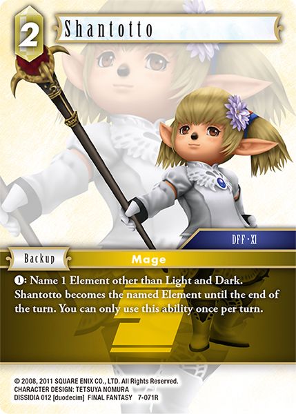 Shantotto - 7-071R - Opus VII - Foil - Card Cavern