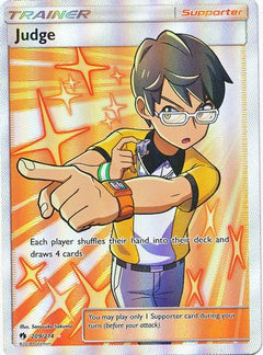Judge Full Art - 209/214 - Lost Thunder - Holo - Card Cavern