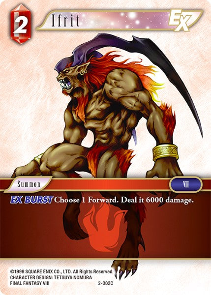 Ifrit - 2-002C - Opus II - Card Cavern