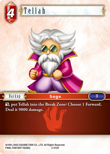Tellah - 2-012R - Opus II - Foil - Card Cavern