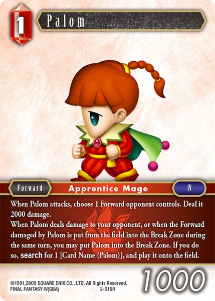 Palom - 2-016R - Opus II - Card Cavern
