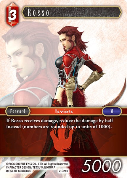 Rosso - 2-024R - Opus II - Card Cavern