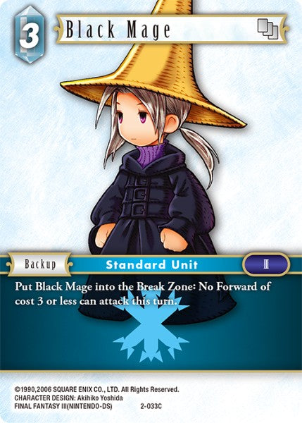 Black Mage - 2-033C - Opus II - Card Cavern