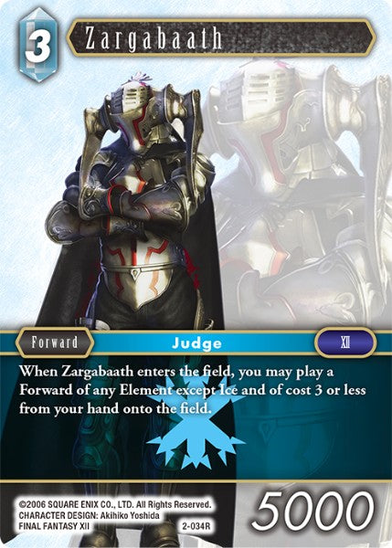 Zargabaath - 2-034R - Opus II - Foil - Card Cavern