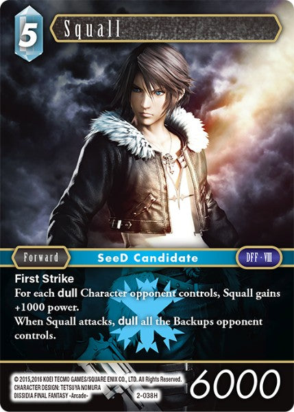 Squall - 2-038H - Opus II - Foil - Card Cavern