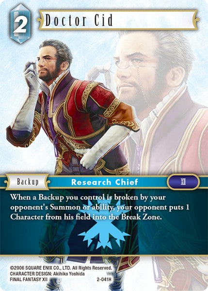 Doctor Cid - 2-041H - Opus II - Card Cavern