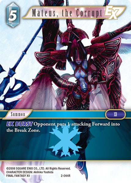 Mateus, the Corrupt - 2-044R - Opus II - Foil - Card Cavern