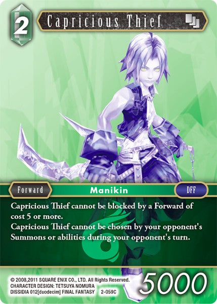 Capricious Thief - 2-059C - Opus II - Card Cavern
