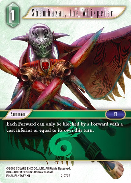 Shemhazai, the Whisperer - 2-070R - Opus II - Foil - Card Cavern