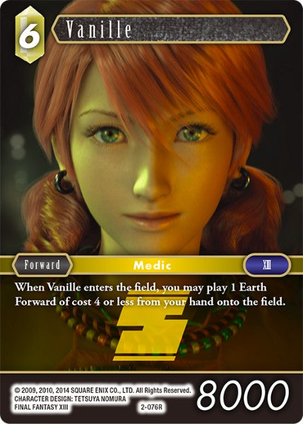 Vanille - 2-076R - Opus II - Foil - Card Cavern