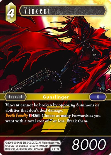 Vincent - 2-077L - Opus II - Foil - Card Cavern