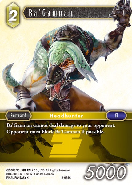 Ba'Gamnan - 2-088C - Opus II - Card Cavern