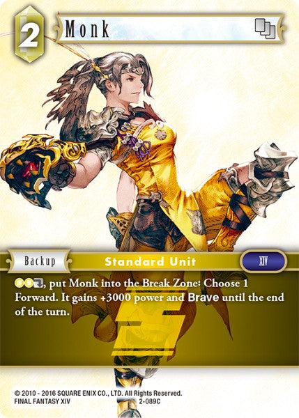 Monk - 2-089C - Opus II - Card Cavern