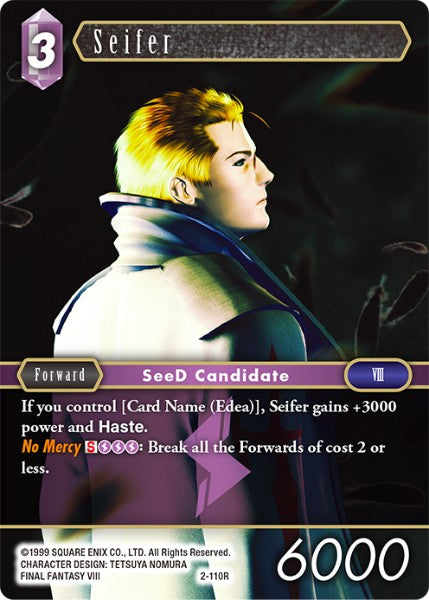 Seifer - 2-110R - Opus II - Card Cavern