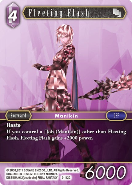 Fleeting Flash - 2-112C - Opus II - Card Cavern