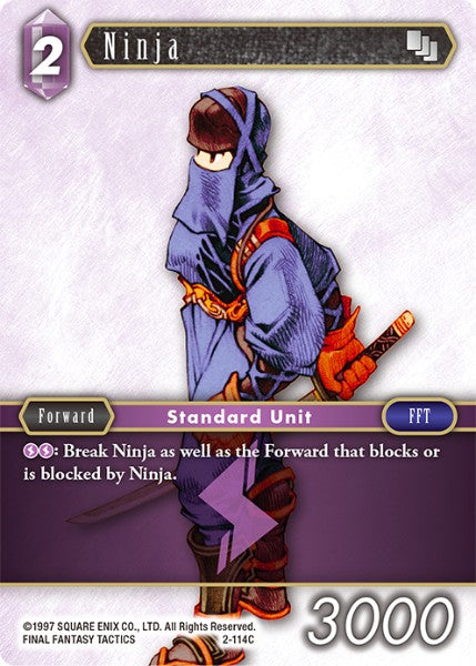 Ninja - 2-114C - Opus II - Foil - Card Cavern