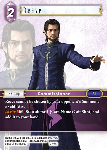 Reeve - 2-119R - Opus II - Card Cavern