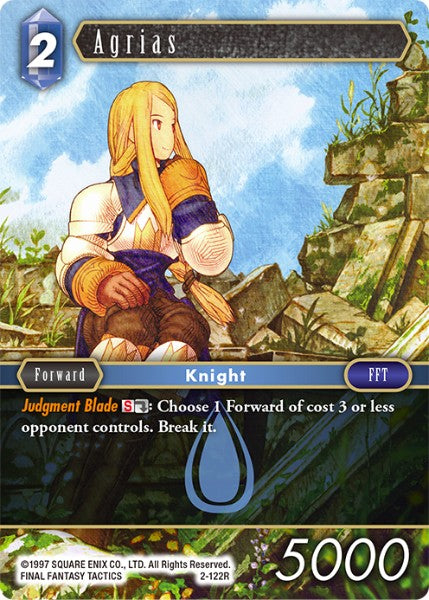 Agrias - 2-122R - Opus II - Card Cavern
