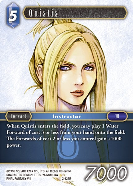 Quistis - 2-127R - Opus II - Card Cavern