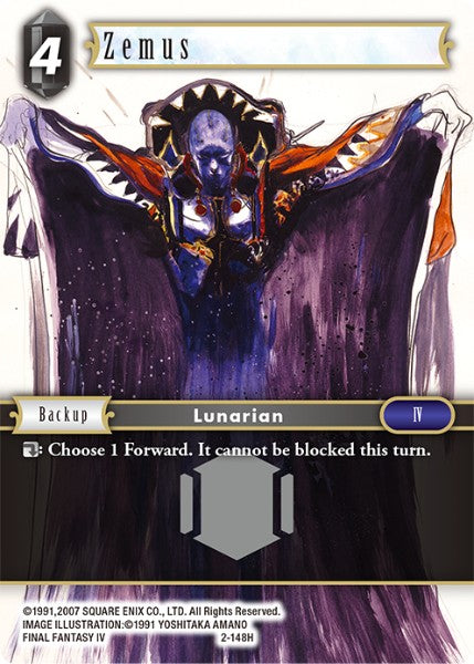 Zemus - 2-148H - Opus II - Card Cavern