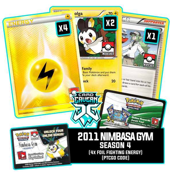 Nimbasa Gym Season 4 PTCGO Code – Card Cavern Trading Cards, LLC