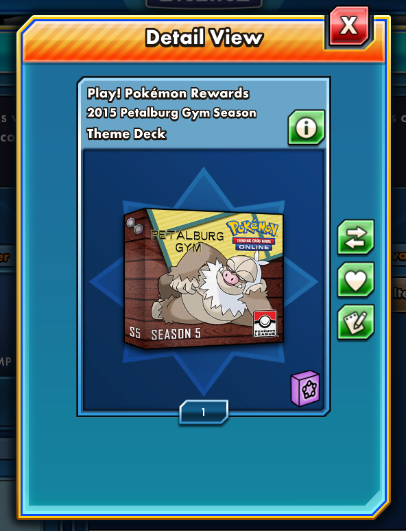 2015 Petalburg Gym Season PTCGO Code - Card Cavern