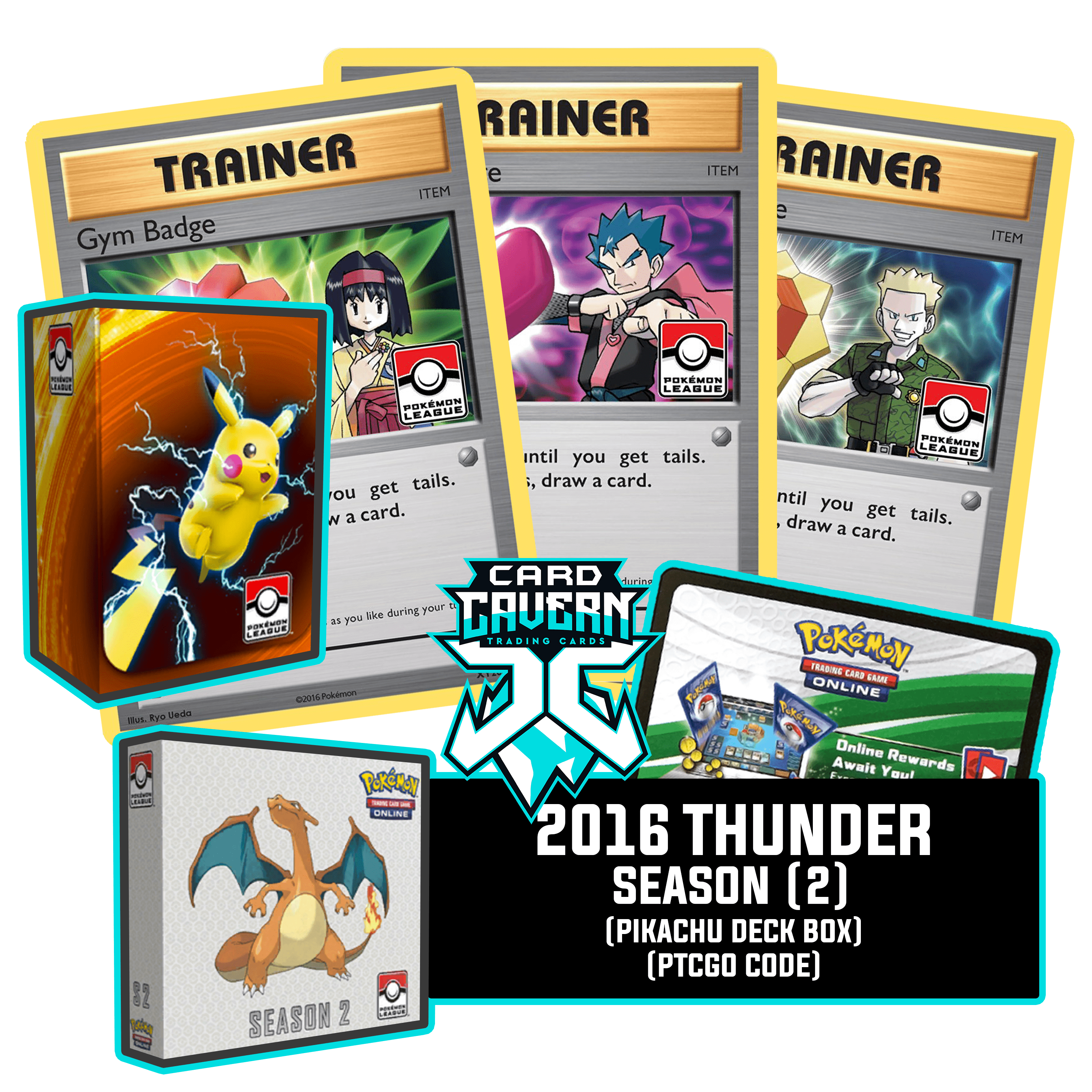 2016 Thunder Season 2 PTCGO Code - Card Cavern