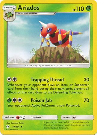 Ariados - 10/214 - Lost Thunder - Card Cavern