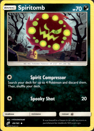 Spiritomb - 89/181 - Team Up - Card Cavern