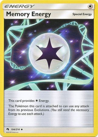 Memory Energy - 194/214 - Lost Thunder - Card Cavern