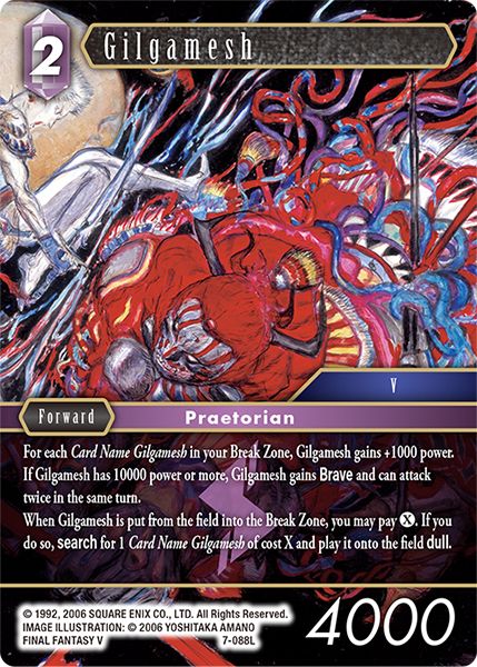 Gilgamesh - 7-088L - Opus VII - Card Cavern