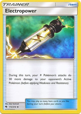 Electropower - 172/214 - Lost Thunder - Card Cavern