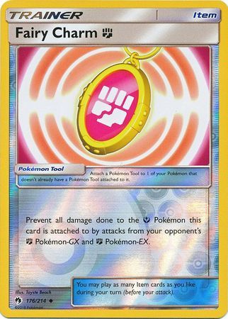 Fairy Charm F - 176/214 - Lost Thunder - Reverse Holo - Card Cavern
