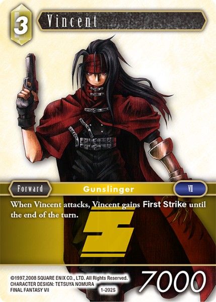Vincent - 1-202S - Opus I - Foil - Card Cavern