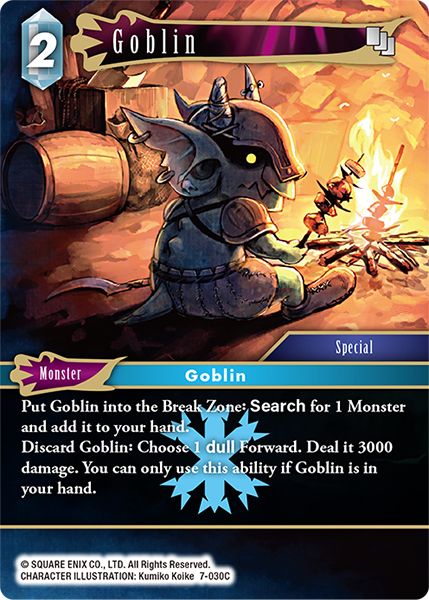 Goblin - 7-030C - Opus VII - Card Cavern
