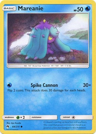Mareanie - 68/214 - Lost Thunder - Card Cavern